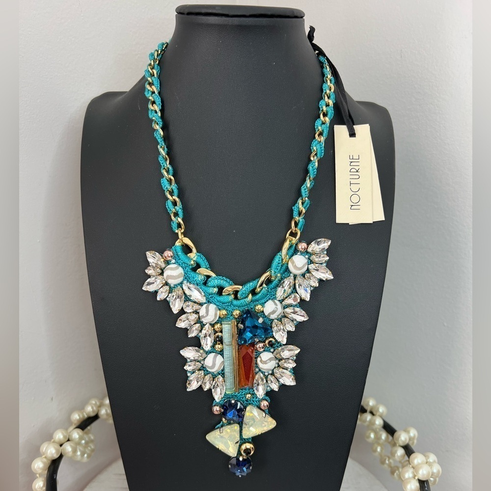 Nocturne Larigold Blossom Necklace 17.5” D14